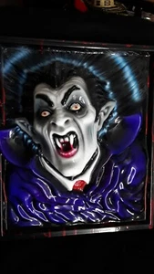 VINTAGE 1994 R. MARINO METAPHSYQUE 3D WALL SCULPTURE _ DRACULA - Picture 1 of 4
