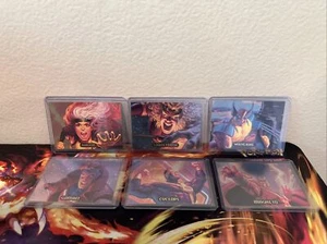 1994 MARVEL MASTERPIECES POWERBLAST FOIL Lot INSERT CHASE CARD RARE 6 Cards - Picture 1 of 4