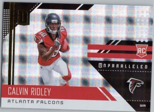 2018 Panini Unparalleled Superplaid #221 Calvin Ridley /150 W218 - Picture 1 of 2