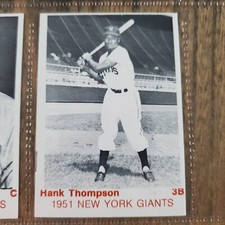 HANK THOMPSON 1975 TCMA Baseball 1951 NEW YORK GIANTS NEW YORK GIANTS