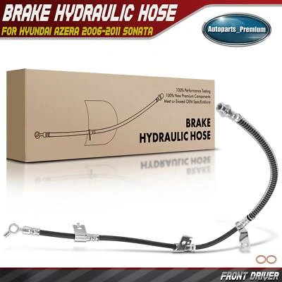 1 гидравлический шланг переднего левого тормоза для Hyundai Azera 2006-2011 Sonata 2006-2010 - Изображение 1 из 4