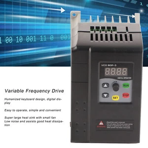 Variable Frequency Drive Single To 3Phase VFD 220‑240V Input 0‑240V Output 2.2kw - Picture 1 of 22