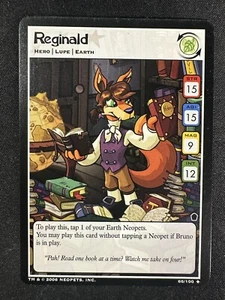Neopets Reginald 66/100 The Haunted Woods Hero Uncommon - Bild 1 von 2