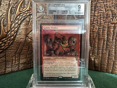Goblin Welder - MTG - Commander 2014 - Mint. BGS 9 Quad+ - Image 1 of 4