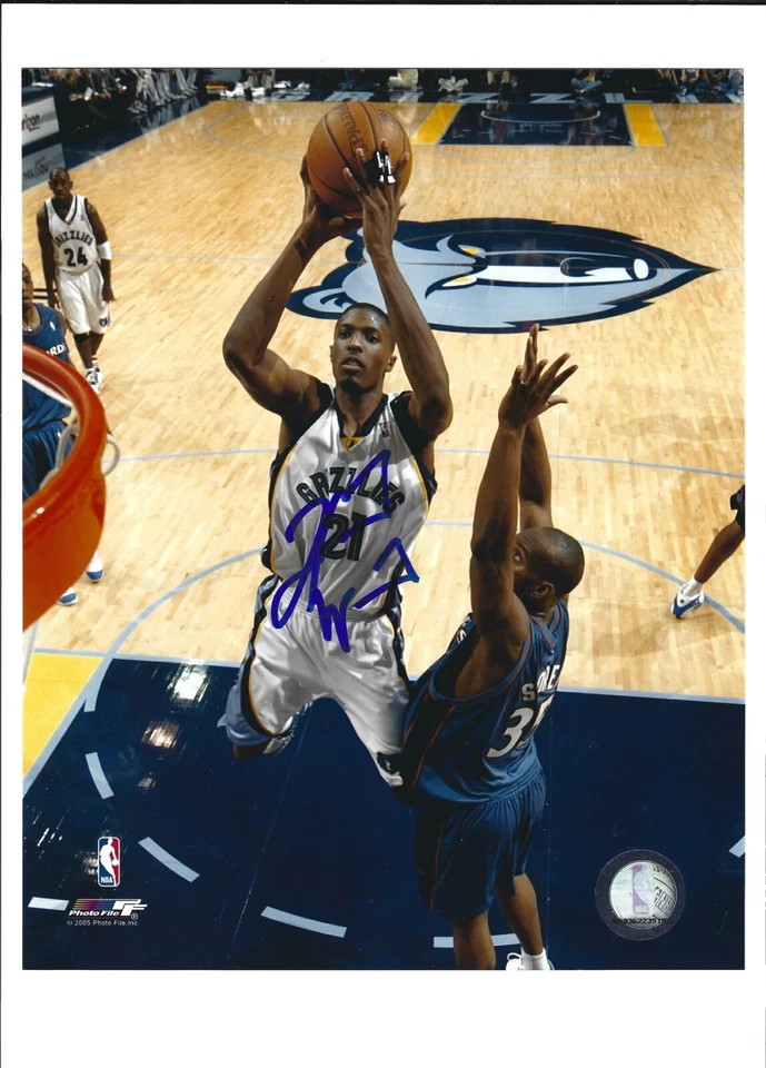 哈基姆·沃里克签名 8 x 10 英寸照片格里兹莱斯 — 第 1/1 张图片