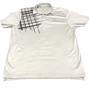 Under Armour Men’s Heat Gear Loose Fit Hammer Print Plaid Polo Shirt Size L - Picture 1 of 8