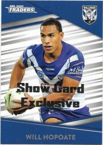 2020 Traders Show Card Exclusive (025) Will HOPOATE Bulldogs - Bild 1 von 1