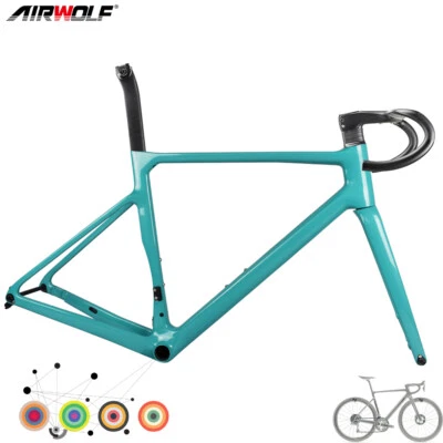 Airwolf Carbon Rennrad Rahmen 700c Racing Fahrrad Frameset 950g - Bild 1 von 4