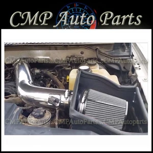 BLACK SILVER HEATSHIELD AIR INTAKE KIT FIT 2007-2011 LINCOLN NAVIGATOR 5.4L V8 - Picture 1 of 1