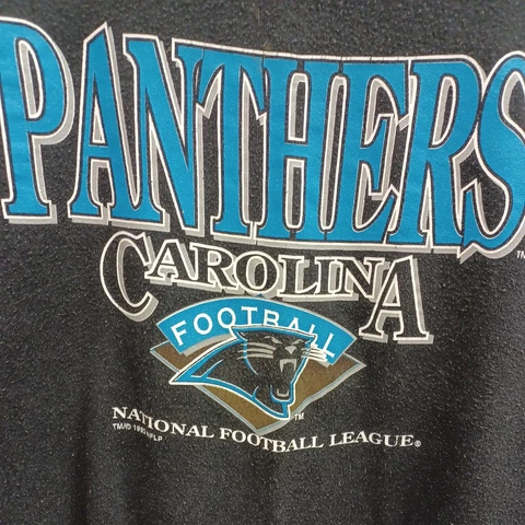 Panthers Carolina Football Vintage '93 Sweater Muscle Shirt/Sz:2X(D25) Cover