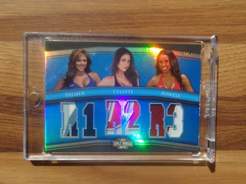 Arianny Celeste-Brittney Palmer-Chandella Powell Topps 2010 Triple
