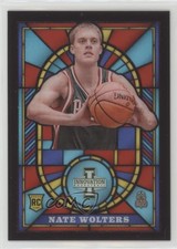 2013-14 Panini Innovation Stained Glass Light Blue Nate Wolters #10 Rookie RC
