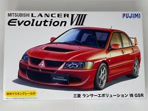 Fujimi Maßstab 1/24 Mitsubishi Lancer Evolution VIII GSR Kunststoff Modellbausatz - Bild 1 von 8