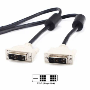 E101344 AWM STYLE 20276 VW-1 80C 30V DUAL Male DVI COMPUTER CABLE SHUTTLE-D - Picture 1 of 1