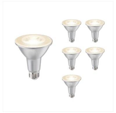 Bulbrite 6-pack 75 Watt equivalent PAR30 with Medium Screw Base E26 Dimmable - Image 1 of 4