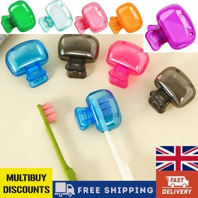 1/2/5/10Pcs Toothbrush Head Covers Protector Cap Travel Portable Brush Pod Case - Image 1 of 4