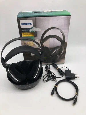 PHILIPS Auriculares Inalámbricos TV SHD8850/12 HiFi, Alcance 30m, Negro - Imagen 1 de 4