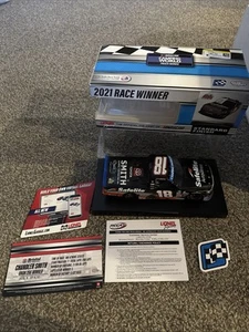 Chandler Smith #18 Safelite Auto Glass Bristol Win 2021 Tundra W182124SFLCSE - Picture 1 of 8