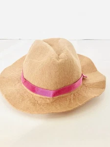 American Girl Kira Bailey’s Wool Felt Meet Hat Used Condition Read Tan - Picture 1 of 8
