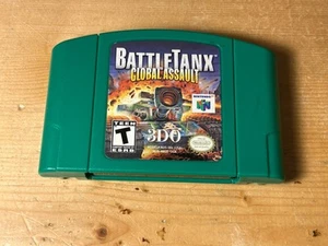 BattleTanx Battle Tanks Global Assault N64 Nintendo 64 Tested Cartridge Only - Picture 1 of 8