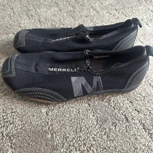 Merrell Barrado Black Women’s Zip Up Shoes Size 6.5 - Picture 1 of 8