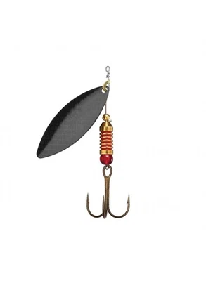 Mepps Longue Schwarz Spinner Hecht Forelle Barsch Spinnköder - Bild 1 von 2