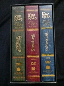 The Lord Of The Rings Dvd Motion Picture Trilogy Special Extended Edition - Picture 1 of 4