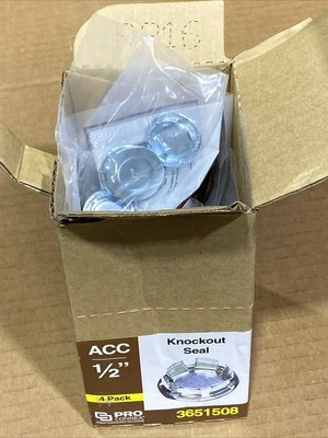 Qty.40, Sigma ProConnex 1/2” Knock-Out Seal 18150 New - Image 1 of 4