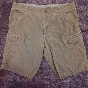 Pantalones cortos de plata Kuhl para hombre 38 tostados - Imagen 1 de 9