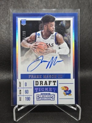 2017-18 Panini Contenders Draft Picks Frank Mason III #96 Auto /99 Kansas - Image 1 of 2