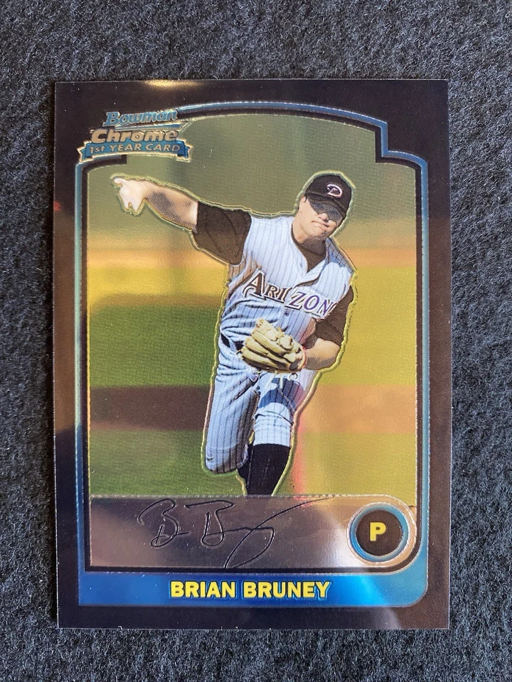2003 Bowman Chrome - Brian Bruney #185 (RC) - Image 1 of 2