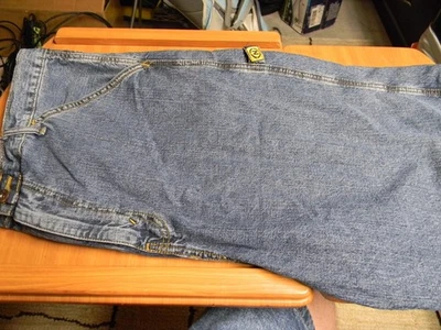 Nautica Jeans Men Size 42 Loose Fit Carpenter Wide Leg Baggy Denim Shorts - Image 1 of 4