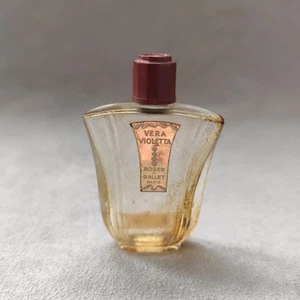 Vera Violetta Roger & Gallet petit flacon vide parfum ancien vintage  - Foto 1 di 11