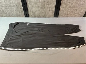 PUMA Pantaloni Jogger Uomo Performance Nero/Bianco - L - Logo DrawString (SU2) - Foto 1 di 5