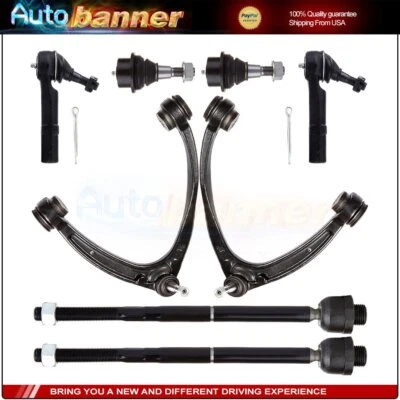 Brazo de control de rótula de 8 piezas para Cadillac Escalade 2007 2008-2011 extremo de varilla de amarre Foto 1 de 4