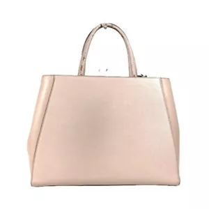 FENDI 8BH250 To Joule Tote Bag 2WAY Tasche Schultertasche Leder Beige - Bild 1 von 17