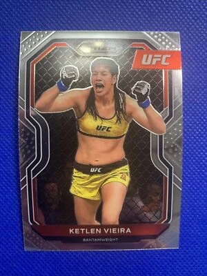 2021 Panini Prizm UFC Ketlen Vieira Bantamweight Brazil #85 - Image 1 of 2