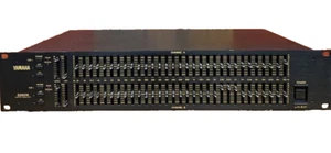 YAMAHA Q2031B 2channel 31 band Graphic Equalizer Black Used Tested 100V - Picture 1 of 7