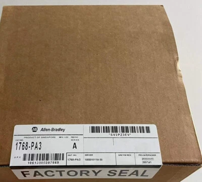 New Factory Sealed AB 1768-PA3 SER A Compactlogix Power Supply - Image 1 of 2