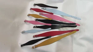 Whippet collars, leather,  various colours. - Picture 1 of 3