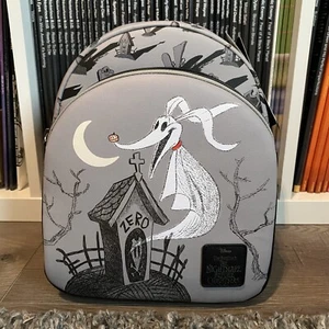 Loungefly: The Nightmare Before Christmas - Zero Graveyard Mini Backpack (New) - Picture 1 of 9