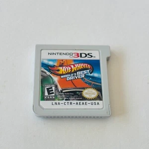 Cartucho de juego Hot Wheels: World's Best Driver (Nintendo 3DS) XL 2DS PROBADO - Imagen 1 de 2