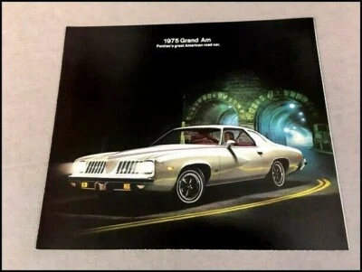 1975 Pontiac Grand Am GrandAm Original Car Sales Brochure Folder Foto 1 de 3