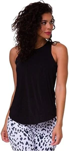 Onzie 265206 Women's Twisted Tank Top Black Size M/L - Picture 1 of 2