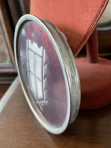 Vintage Mercury Grand Marquis Red Glass Logo Emblem - Picture 1 of 12