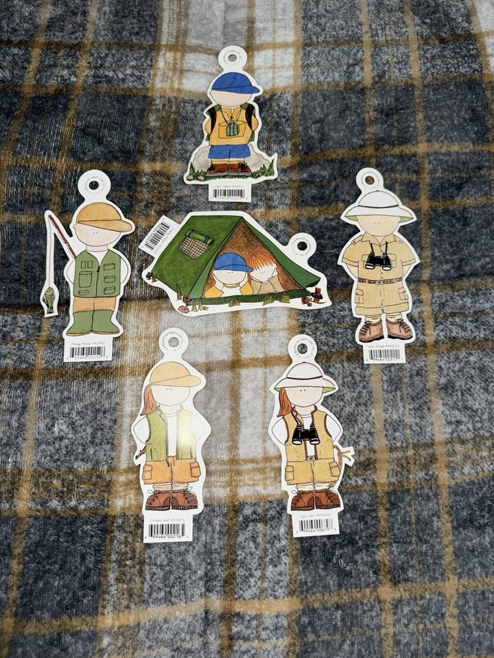 🎅🏻 Lote #1 Álbum de recortes Friends My Minds Eye Inc cámper safari pesca al aire libre Foto 1 de 1