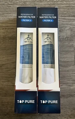Top Pure Replacement Refrigerator Water Filter 3 - New (Lot of 2) - Image 1 of 4