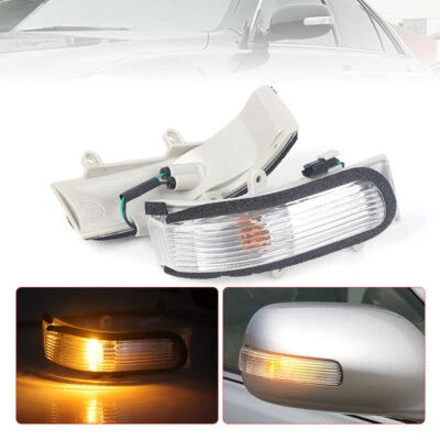 2pcs Rearview Side Mirror Turn Signal Light For TOYOTA CAMRY AURION 2006-2011 - Image 1 of 4