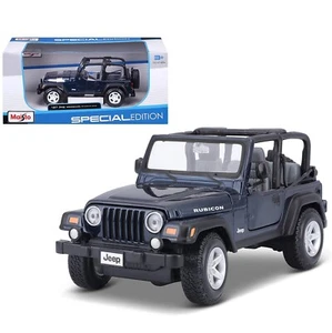 Jeep Wrangler Rubico Special Modellino Auto Metallo Maisto Collezione Scala 1:27 - Foto 1 di 7