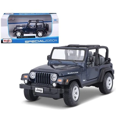 Jeep Wrangler Rubico Special Modellino Auto Metallo Maisto Collezione Scala 1:27 - Immagine 1 di 4